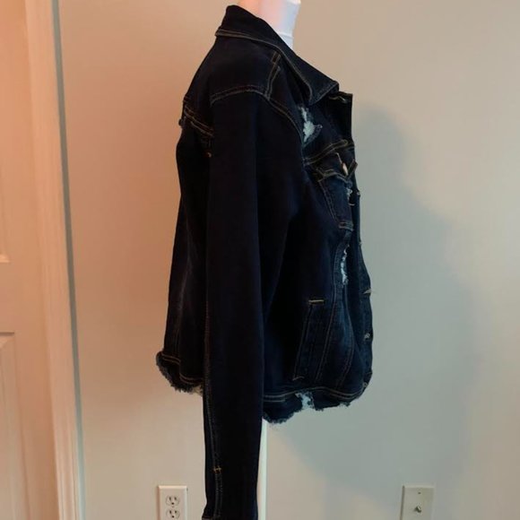 Distressed, Jean Jacket - Picture 6 of 6
